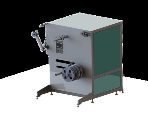 Nawijarka do taśm PET półautomatyczna CQ1200-1 Max 500kg/szpula