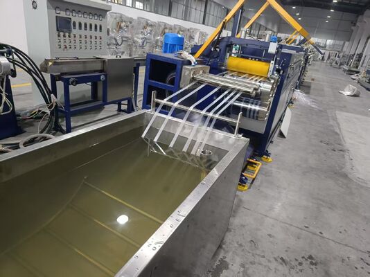 Synchronizowana produkcja sześciu pasków o spójności wymiarowej ≤ ± 0,05 mm     PP Strapping Line