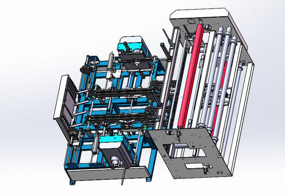 Automatyczna maszyna do owijania rolki tkaniny PE Film Pillow Winding Packing Machine