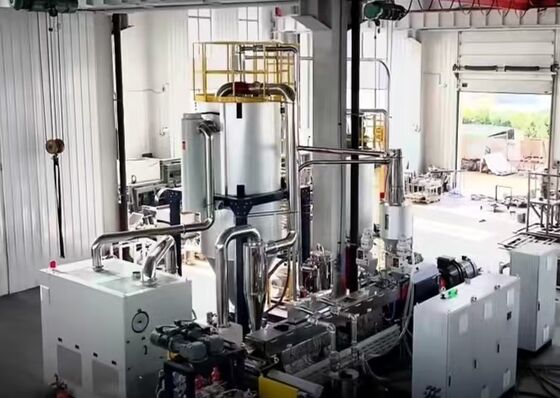 Zintegrowana linia wytłaczania pasów dla zwierząt domowych z suszenia do nawijania